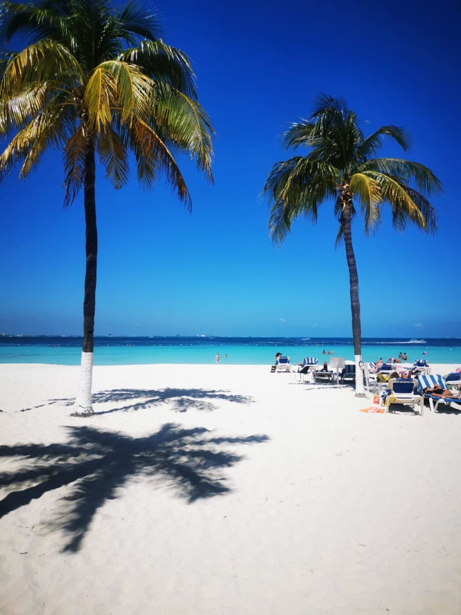 Playa junto al complejo, Zona Hotelera de Cancún