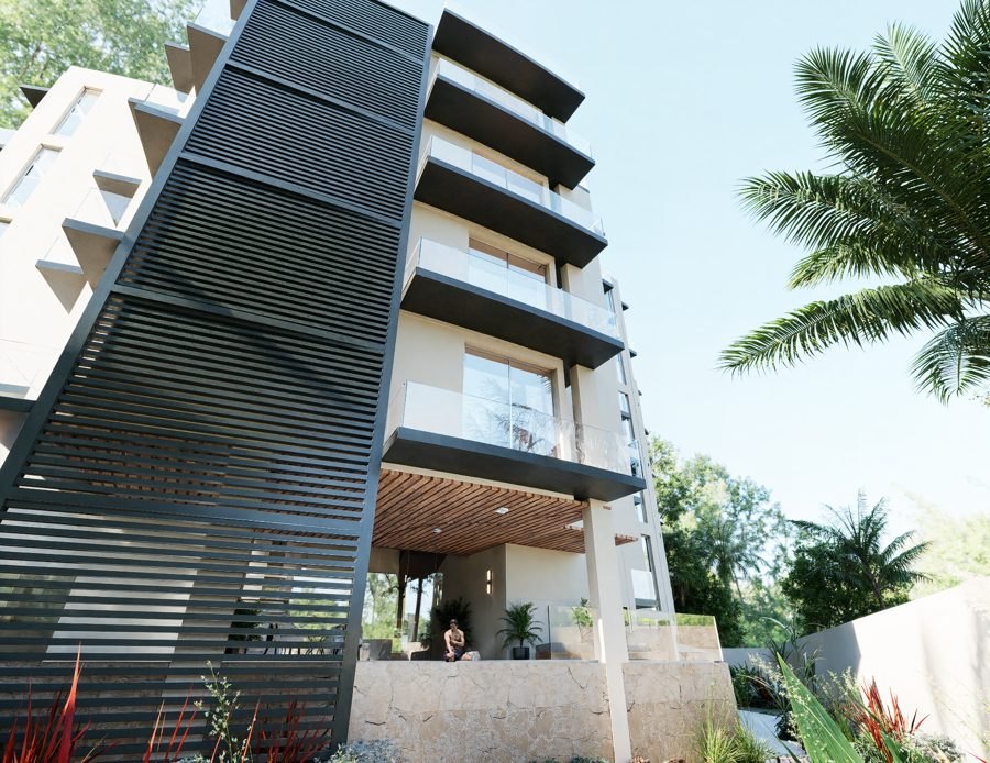 Render de la torre NOAH Altai