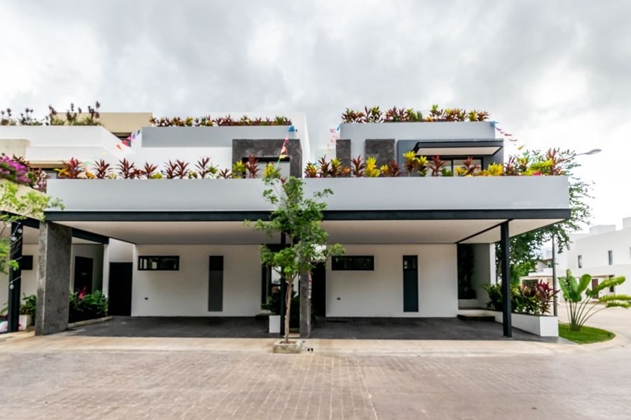 Casa construida por RODOM en Residencial Aqua, Cancún